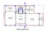  sanidhya-villas Floor Plan First Floor Plan