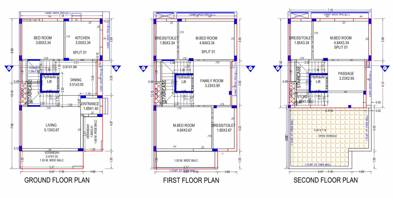  sanidhya villas Floor Plan Floor Plan