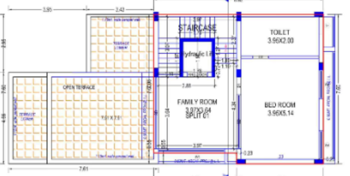 Second Floor Plan sanidhya villas Floor Plan Second Floor Plan