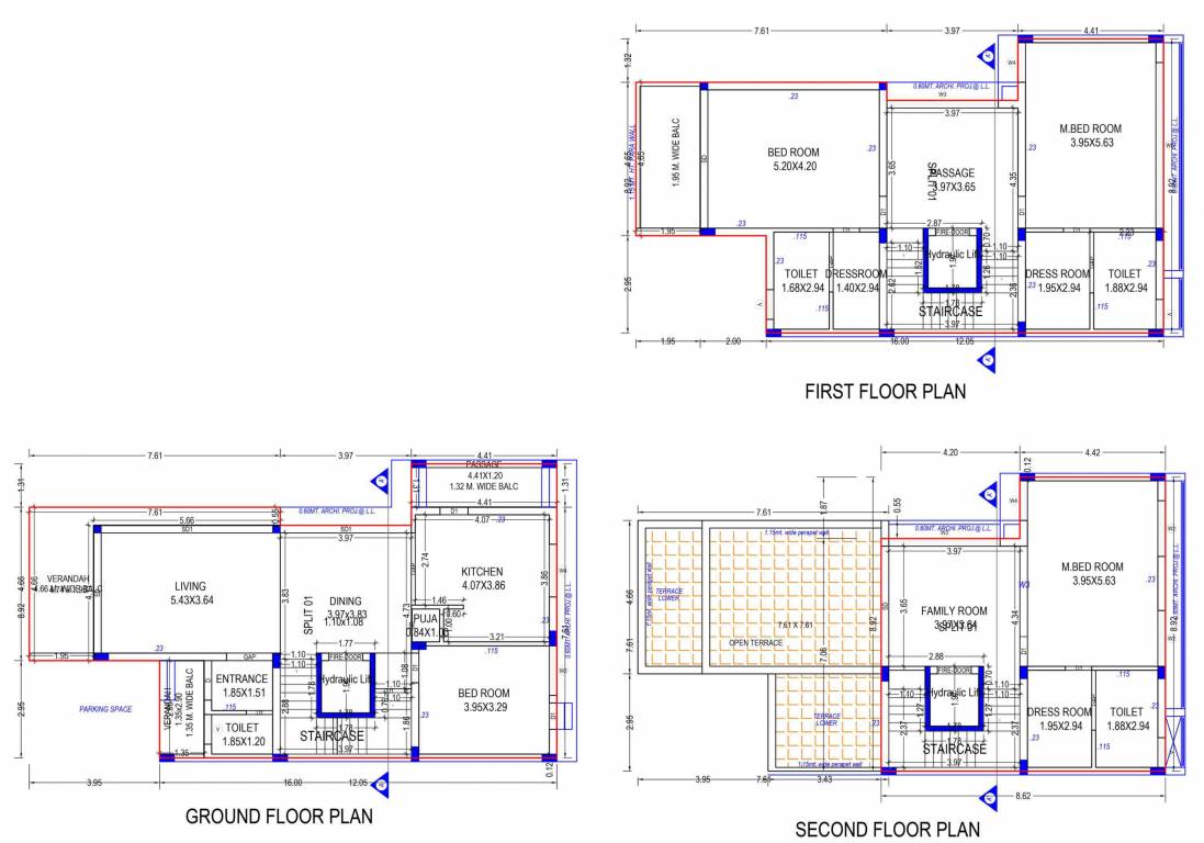  sanidhya villas Floor Plan Floor Plan