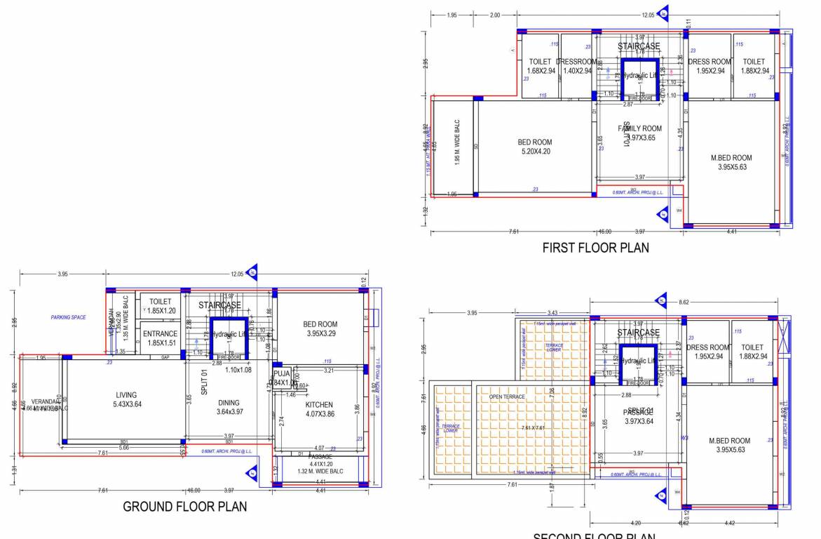  sanidhya villas Floor Plan Floor Plan