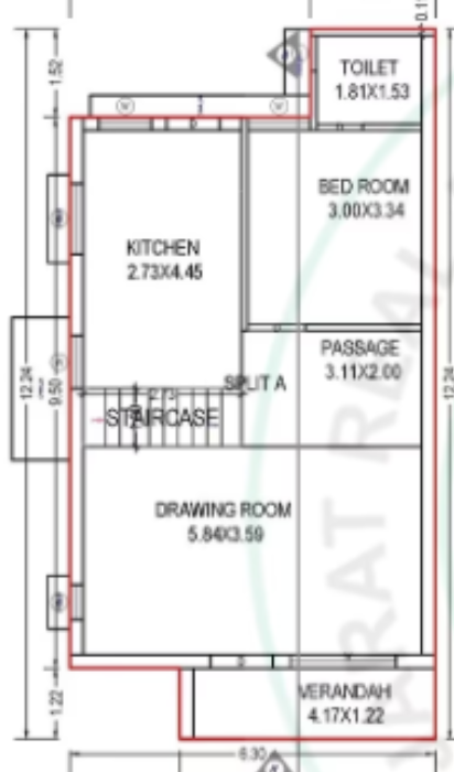  sarjak palace Floor Plan Ground Floor Plan