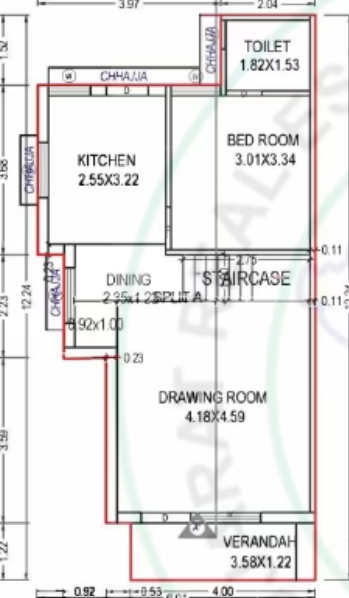  sarjak palace Floor Plan Ground Floor Plan