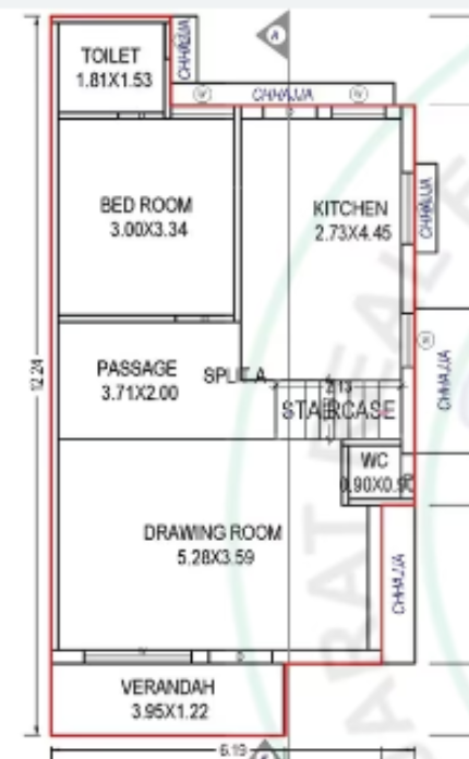  sarjak palace Floor Plan Ground Floor Plan