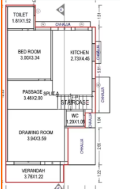  sarjak palace Floor Plan Ground Floor Plan