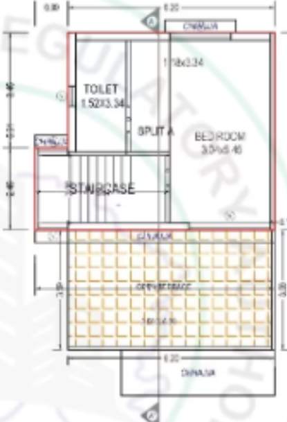  sarjak palace Floor Plan Second Floor Plan