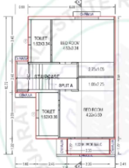  sarjak palace Floor Plan First Floor Plan