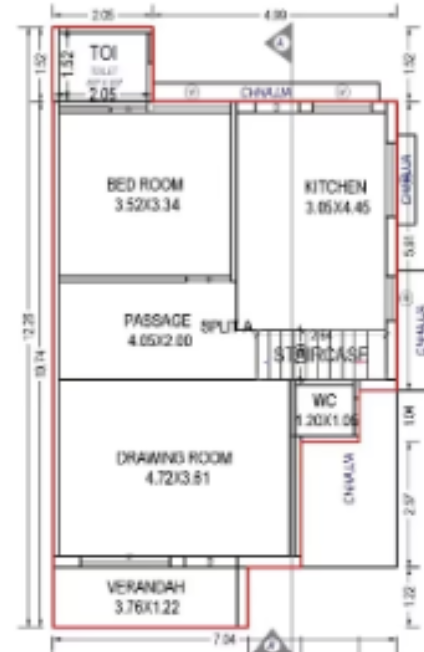  sarjak palace Floor Plan Ground Floor Plan