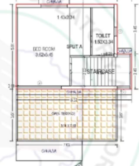  sarjak palace Floor Plan Second Floor Plan