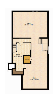 Basement Floor Plan  manor villas Floor Plan Basement Floor Plan