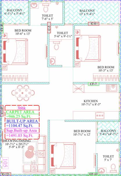  vinayak-aashiyana Floor Plan Floor Plan