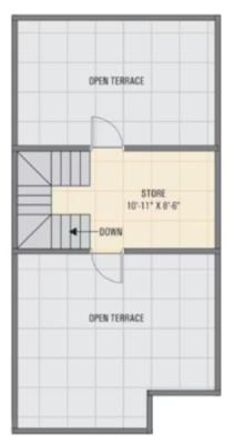  lotus-bunglows Floor Plan Terrace Floor Plan