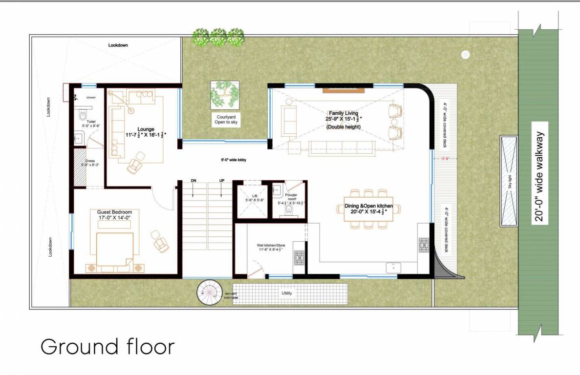  epsilon Floor Plan Ground Floor Plan