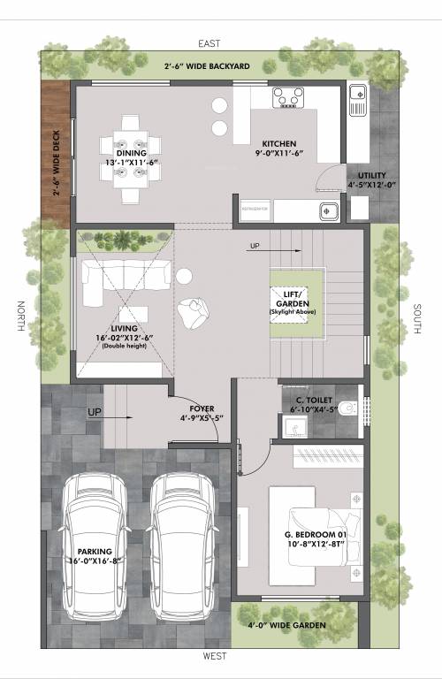  vivanta Floor Plan Ground Floor Plan