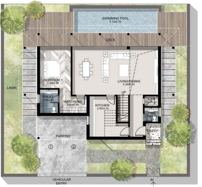  sol reserve Floor Plan Ground Floor Plan