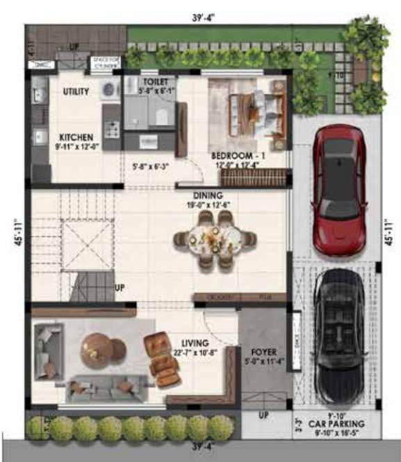  imperia Floor Plan Ground Floor Plan