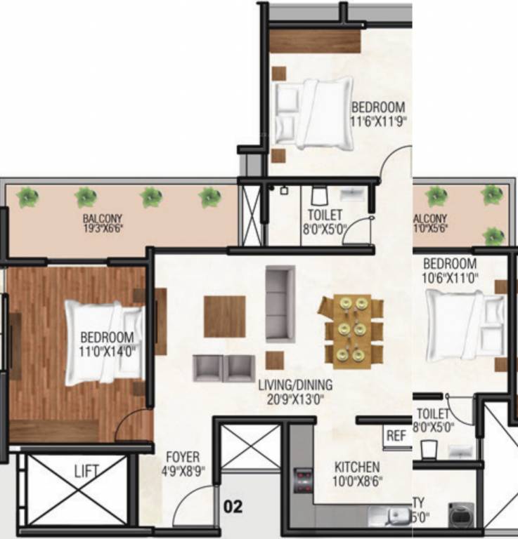  sapphire spring phase 1 Floor Plan Floor Plan