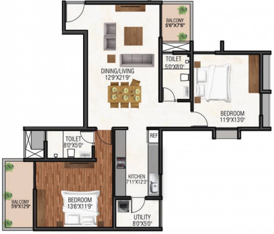  sapphire spring phase 1 Floor Plan Floor Plan