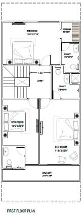 anaadi ananta avenue Floor Plan First Floor Plan