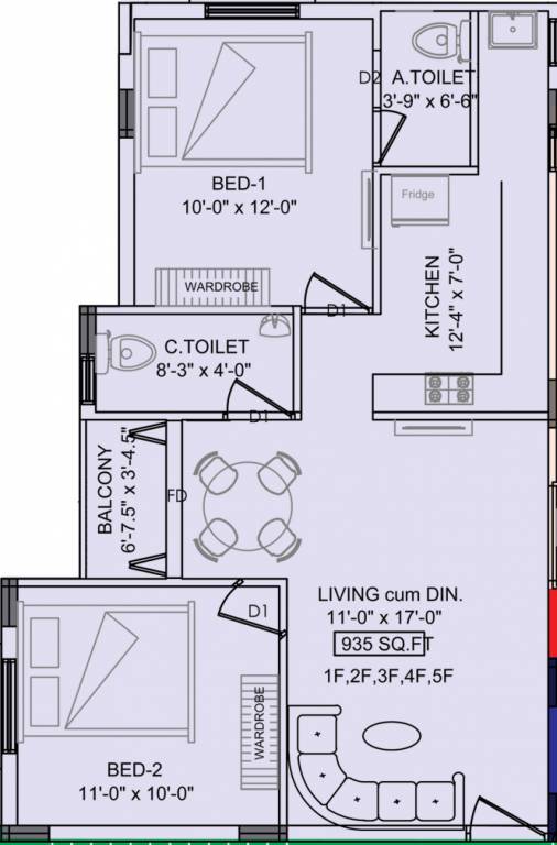 Floor Plan the peak Floor Plan Floor Plan