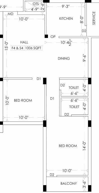 Floor Plan jayalakshmi flats Floor Plan Floor Plan