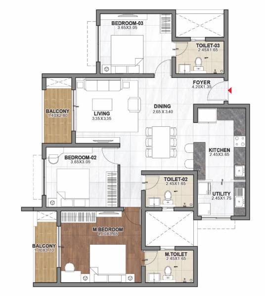 Floor Plan ebony-at-brigade-orchards Floor Plan Floor Plan