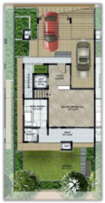  urban retreat Floor Plan Ground Floor Plan
