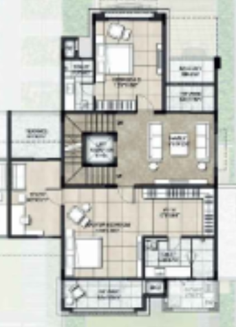  urban retreat Floor Plan Second Floor Plan