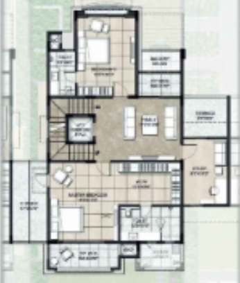 urban retreat Floor Plan Second Floor Plan