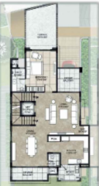  urban retreat Floor Plan First Floor Plan