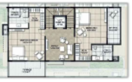  urban retreat Floor Plan Second Floor Plan