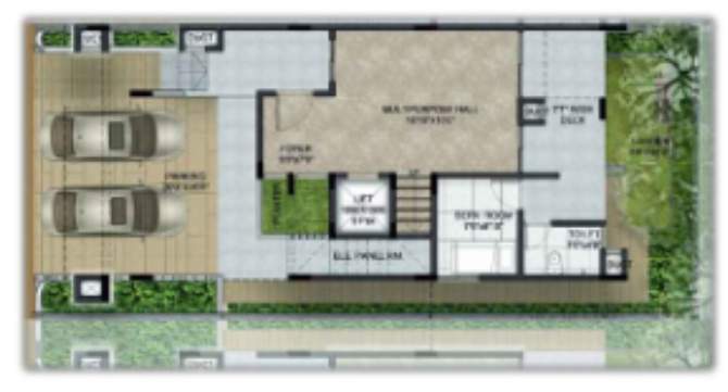  urban retreat Floor Plan Ground Floor Plan