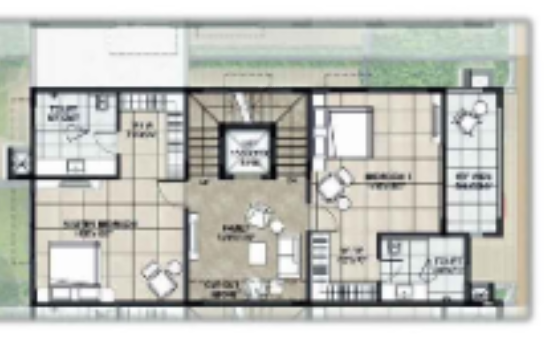  urban retreat Floor Plan Second Floor Plan