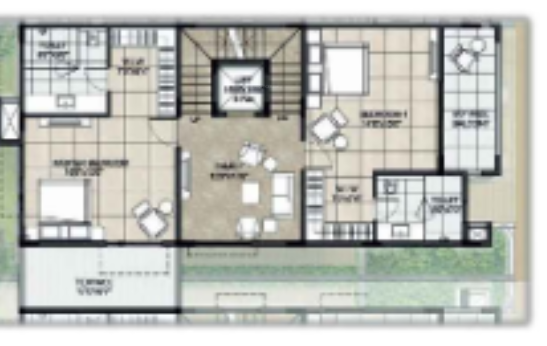  urban retreat Floor Plan Second Floor Plan