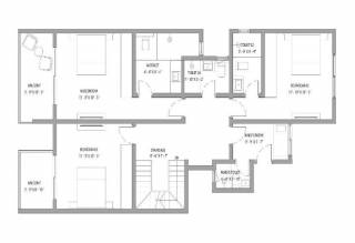  trimaya-phase-3 Floor Plan Upper Level Duplex Plan
