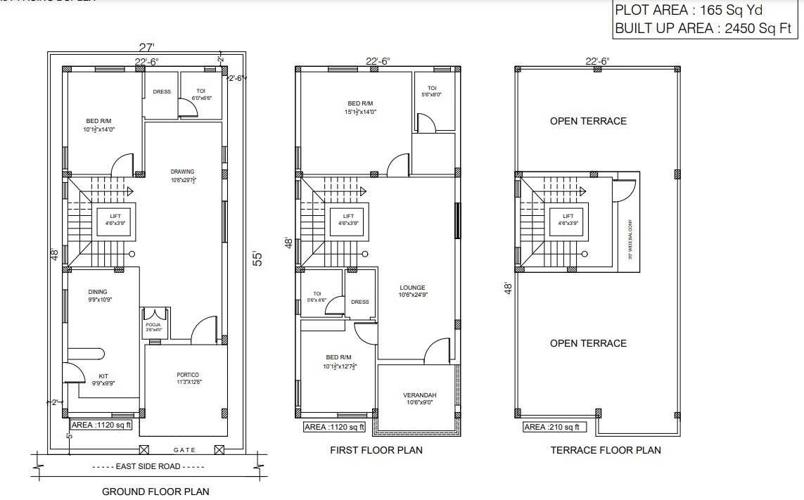  empire customized villas Floor Plan Floor Plan
