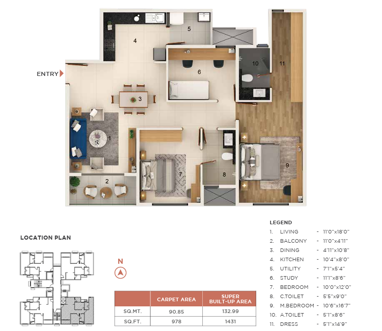 Floor Plan welkin park phase 2 Floor Plan Floor Plan