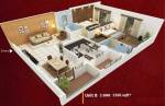 Vastav Mekhri (2BHK+2T (1,350 sq ft) 1350 sq ft)