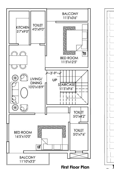  urban ville Floor Plan First Floor Plan
