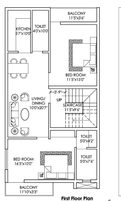  urban ville Floor Plan First Floor Plan