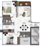 Floor Plan  viyaara-altiora Floor Plan Floor Plan