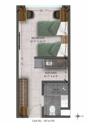  133-orange-tree-e-wing Floor Plan Floor Plan