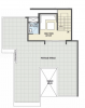  platino Floor Plan Upper Level Duplex Plan