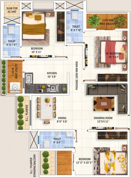 ashtavinayak-bhakti-4 Floor Plan Floor Plan