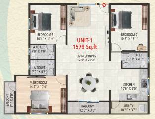 Floor Plan royal-residency Floor Plan Floor Plan