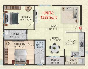 Floor Plan royal-residency Floor Plan Floor Plan