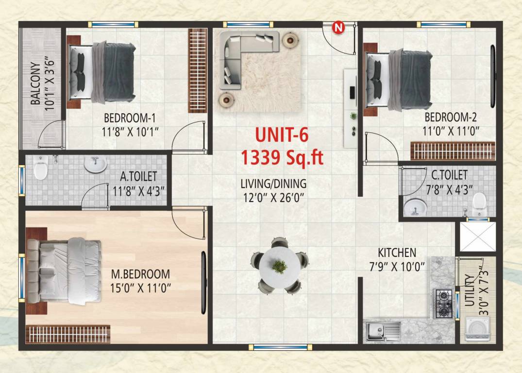 Floor Plan royal residency Floor Plan Floor Plan