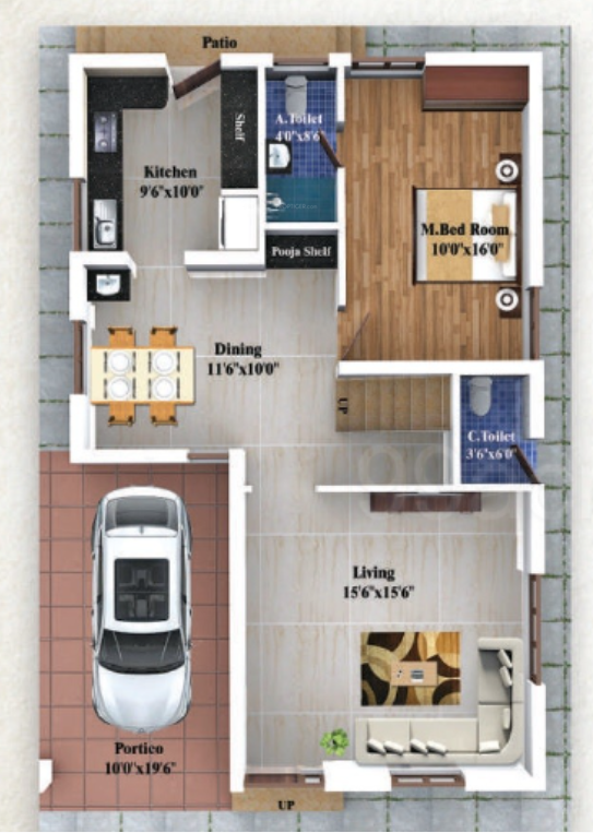  uttaraa Floor Plan Ground Floor Plan