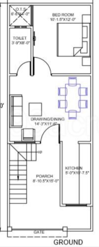  taj enclave Floor Plan Ground Floor Plan