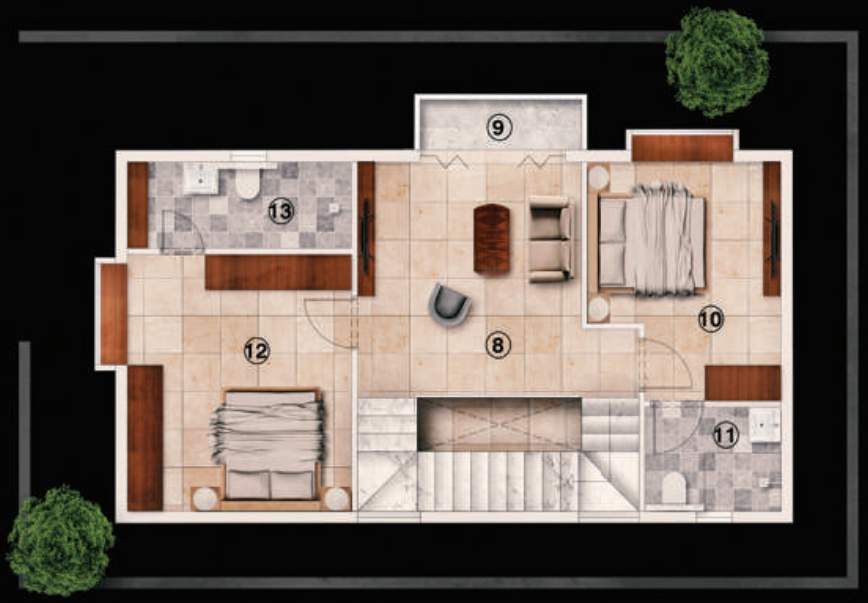  village Floor Plan First Floor Plan